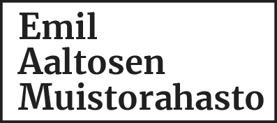 Emil Aaltosen muistorahasto logo. Linkki vie säätiön kotisivulle
